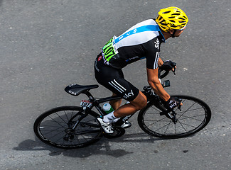 Image showing The Australian Cyclist Porte Richie