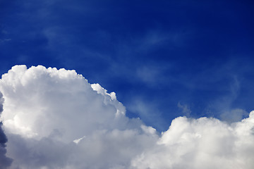 Image showing Blue sky and clouds