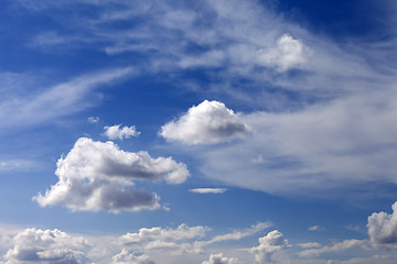 Image showing Blue sky and clouds