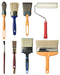 Image showing Painting tools