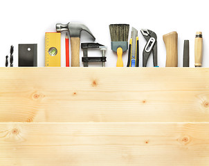 Image showing Carpentry background