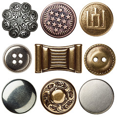 Image showing Vintage buttons