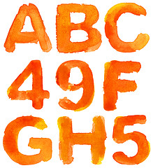 Image showing Alphabet