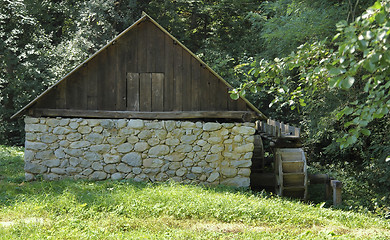 Image showing water mill in Romania