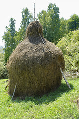 Image showing haystack in Romania