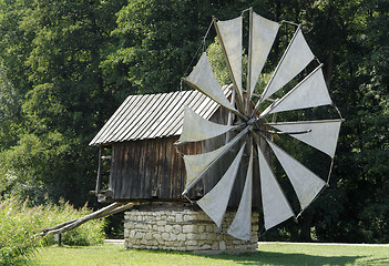 Image showing windmill in Romania