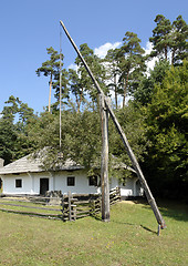 Image showing historic well in Romania