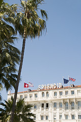 Image showing famous hotel architecture Cannes France