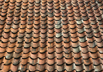 Image showing Roofing tiles