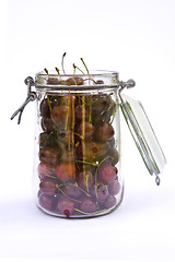 Image showing Cherry jar