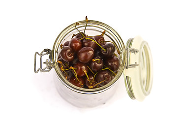 Image showing Cherry jar