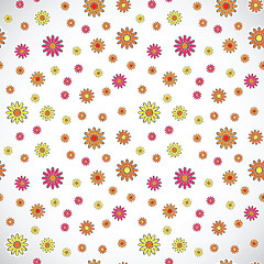 Image showing Light floral background 