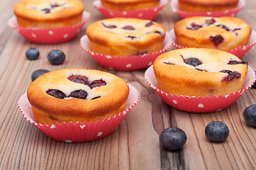 Image showing Blueberry Muffins