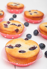 Image showing Blueberry Muffins