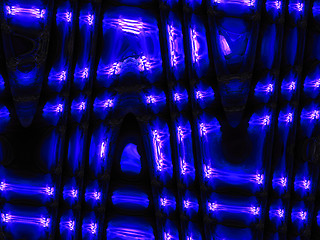 Image showing Blue abstract background