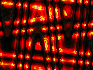 Image showing Red abstract background