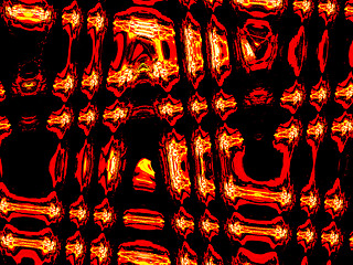 Image showing Red abstract background