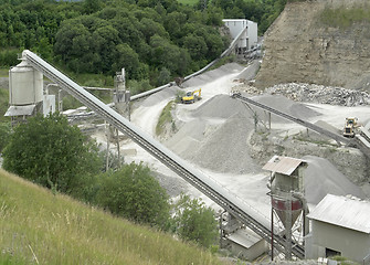 Image showing gravel mill detail