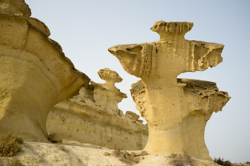 Image showing Bizarre rock formation