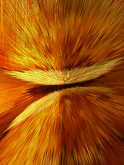 Image showing Orange and yellow explosion