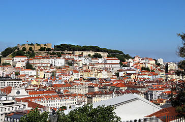 Image showing Lisbon panorama, Portugal 