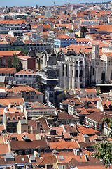 Image showing Lisbon panorama, Portugal 