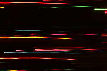 Image showing Abstract Motion Lights