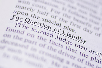 Image showing Legal Terms #1