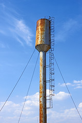 Image showing Large water tower