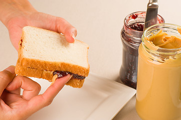 Image showing Tempting sandwich