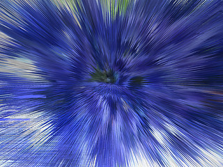 Image showing Blue abstract background