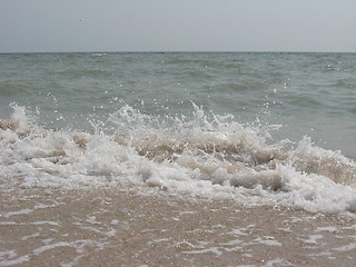 Image showing Marine waves