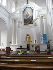 Image showing Hall in Catholic church