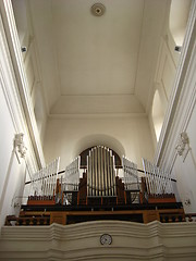 Image showing Organ in Catholic church