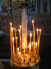 Image showing Church candles