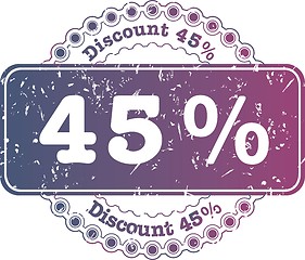 Image showing Stamp Discount forty five percent