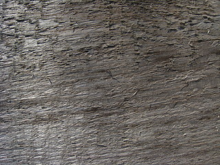 Image showing Wooden dark background