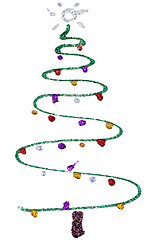 Image showing Christmas tree