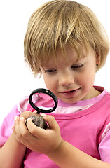 Image showing Little geologist