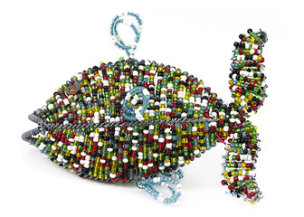 Image showing Beaded fish