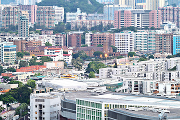 Image showing downtown of Hong Kong city