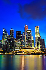 Image showing singapore at night