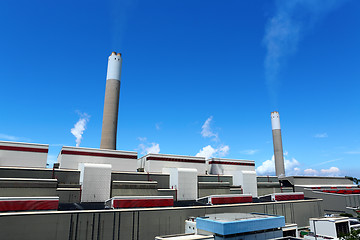 Image showing coal fired power station