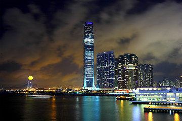Image showing kowloon at night