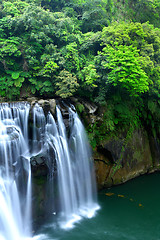 Image showing great waterfall in taiwan