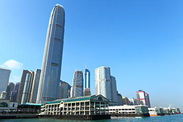 Image showing Hong Kong harbour