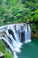 Image showing great waterfall in taiwan