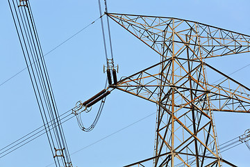 Image showing power transmission tower