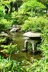 Image showing chinese traditional garden