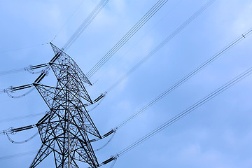 Image showing Electricity tower